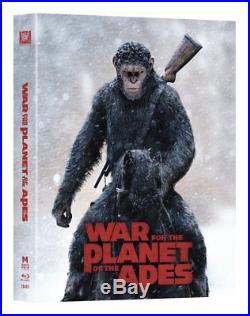 Manta Lab War for the Planet of the Apes bluray steelbook One Click Boxset