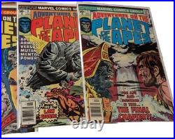 Marvel Adventures on the PLANET OF THE APES No. 1 11 (1975) Complete Set VF