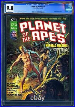 Marvel Comics Planet Of The Apes #8 Cgc 9.8 Wp Nm/mt 1975