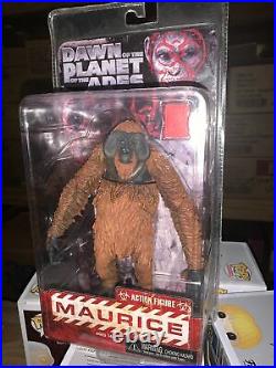 Maurice Dawn of the Planet of the Apes Neca Figure SUPER RARE Hard to find NEW