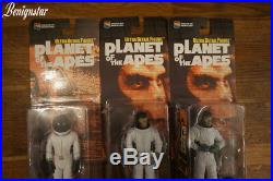 Medicom Planet of the Apes Astronauts Ultra Detail Figures x3