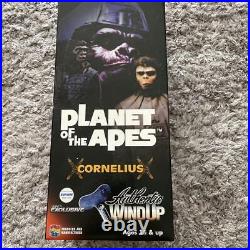 Medicom Toy Bape Exclusive Planet of The Apes Cornelius Tin Wind Up Figure New