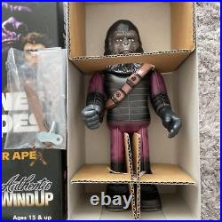 Medicom Toy Bape Exclusive Planet of The Apes Soldier Tin Wind Up Figure New