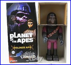 Medicom Toy Planet of The Apes Soldier Ape Wind-up Tin figure