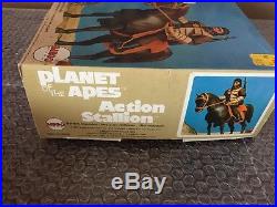 Mego 1967 vintage Planet of the Apes Action Stallion UNUSED BRAND NEW LOOK WORKS