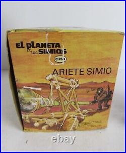 Mego CIPSA Planet Of the Apes Mexico Battering Ram Boxed- RARE