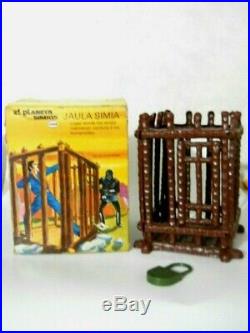 Mego Cipsa Planet Of The Apes Jail In Original Box Made In Mexico Rare Htf