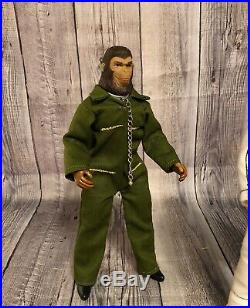 Mego Custom Planet of the Apes Caesar, Burke, & Astronaut 8 Action Figures