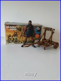 Mego/ Palitoy Planet Of The Apes Rock Launcher And Figure 1971/75 Vintage