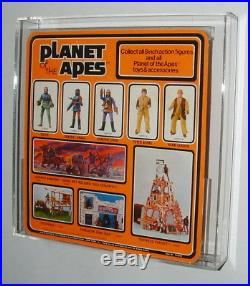 Mego Planet Of The Apes Peter Burke 1975 Afa Graded With Case- Unpunched Card