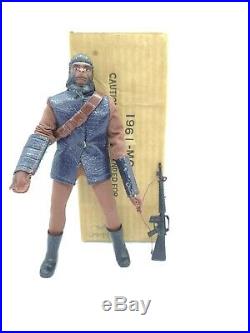 Mego Planet of The Apes Lizard Suit Soldier Ape Complete Original 1974 with Box