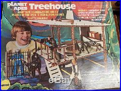 Mego Planet of the Apes Treehouse playset missing 2 parts with box Vintage used