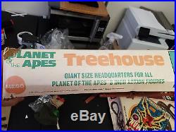 Mego Planet of the Apes Treehouse playset missing 2 parts with box Vintage used