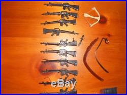 Mego Planet of the apes action figures lot with weapons rifles 1974