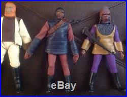Mego vintage 70s Planet of The Apes action figu POTA Lot of 5 AWESOME condition