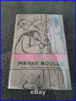 Monkey Planet Pierre Boulle First UK Edition 1st Printing Planet of the Apes