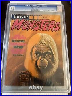 Movie Monsters #2 CGC 9.8 Planet of the Apes Highest Graded (1975)