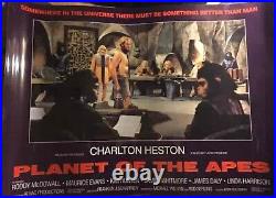Movie PLANET OF THE APES UK-made large poster 86x61cm