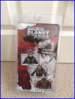 NECA 7 inch S1 Dawn of the Planet of the Apes Caesar Koba Maurice set