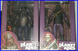 NECA Classic Planet of the Apes 7 General Ursus Infantry 2 Pack Gorilla Soldier