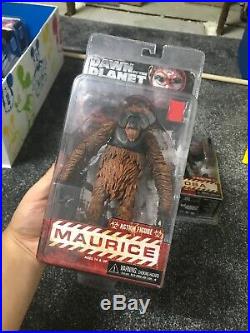 NECA Dawn Of The Planet Of The Apes Figures X3 Maurice Caesar + Koba New Sealed