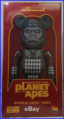NEW! Medicom Planet of The Apes General Ursus 1000% Bearbrick