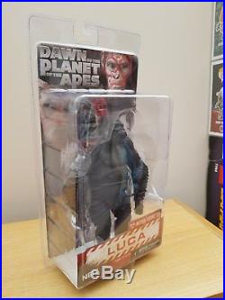 Neca 7 dawn of the planet of the apes luca action figure extremely rare only 1