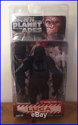 Neca Dawn Of The Planet Of The Apes Luca Action Figure Very Rare