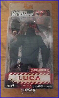 Neca Dawn Of The Planet Of The Apes Luca Action Figure Very Rare