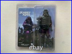 Neca/Reel Toys, Planet Of The Apes pair of action figures. Taylor / Gorilla