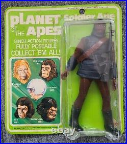 ORIGINAL 1967 Mego SOLDIER APE Mint on Card. MOC. Planet of the apes
