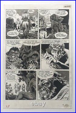 Original Comic Art PLANET OF THE APES # 9 page 29 Rico Rival