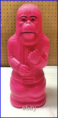 PINK 1963 Planet of the Apes 17 Dr Zaius Bank A. J. Renzi Corp Blow Mold Vintage