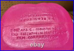 PINK 1963 Planet of the Apes 17 Dr Zaius Bank A. J. Renzi Corp Blow Mold Vintage