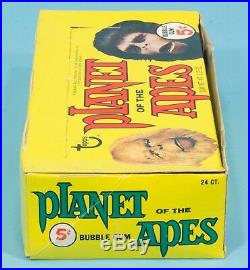 PLANET OF THE APES 1969 Topps FULL 24 WAX PACK GUM CARD BOX Roddy McDowall