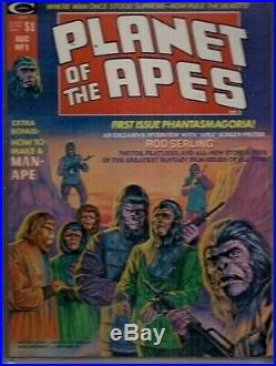 PLANET OF THE APES #1 CGC 9.8 OW-W, 1974 PLOOG Warren Magazine, 1st appearance