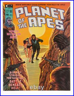 PLANET OF THE APES #5 1975 CGC 9.6 -WHITE PAGES NM+ MAGAZINE Marvel Movie
