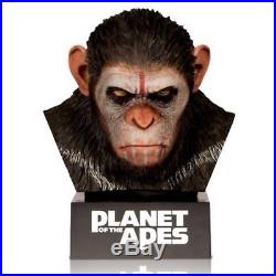 PLANET OF THE APES / CAESAR'S WARRIOR COLLECTION / CEASAR'S HEAD / BLU-RAY DISCs