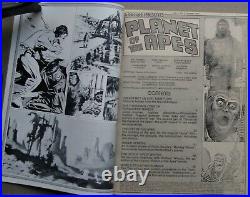 PLANET OF THE APES Comic Books Issues #1, 2, 3, 4. Curtis Magazines