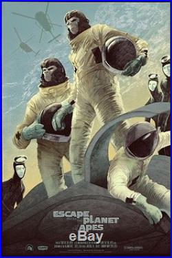 PLANET OF THE APES ESCAPE FROM THE MONDO R2012 Limited edition print 325 KELLY