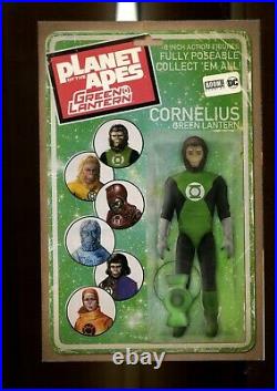 PLANET OF THE APES GREEN LANTERN (9.8) ACTION FIGURE VARIANT DC BOOM (b001)