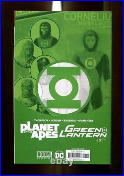 PLANET OF THE APES GREEN LANTERN (9.8) ACTION FIGURE VARIANT DC BOOM (b001)