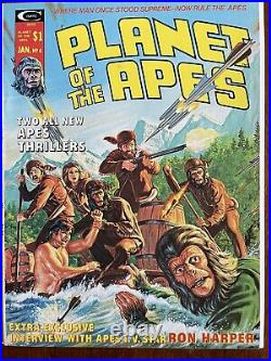 PLANET OF THE APES Magazines (1974) 1 3 4 5 6(x2) 7 18 19 20 22 27 LOT- SEE PICS