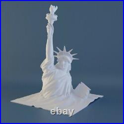 PLANET OF THE APES STATUE OF LIBERTY with Taylor and NOVA Figures 3D Printed