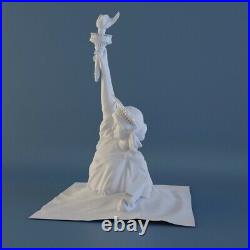 PLANET OF THE APES STATUE OF LIBERTY with Taylor and NOVA Figures 3D Printed