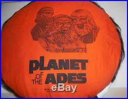Planet Of The Apes Throw Pillow 1970s Very Rare Urko Caesar Battle Nice Nr