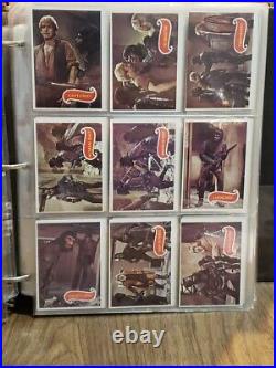 PLANET OF THE APES TV Vintage 1975 Trading Cards COMPLETE 66 Card Set