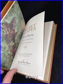 PLANET OF THE APES by Pierre Boulle Easton Press Leather 2010 Collector Edition