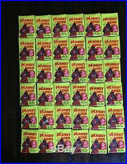 PLANET OF THE APES by TOPPS (1975) Full Box of 36 Unopened Wax Packs