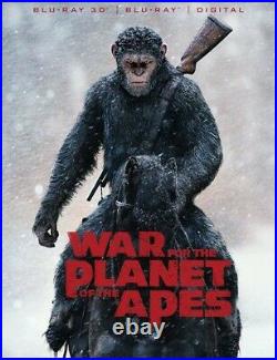 PLANET OF The APES 1-2-3-4 Tim Burton's+Rise+Dawn+War-The Remakes- NEW BLU RAYS